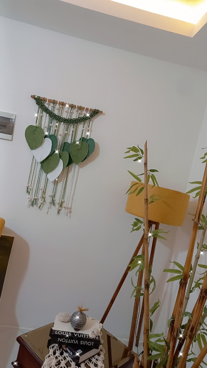 دیوارکوب مکرومه کد 251 برند گره چی و رنگ دلخواه