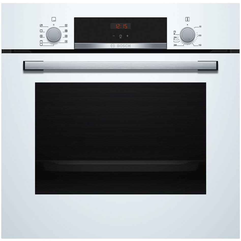 فر توکار بوش مدل HBF534 سفید | Bosch Built-in Oven HBF534 White Series 4