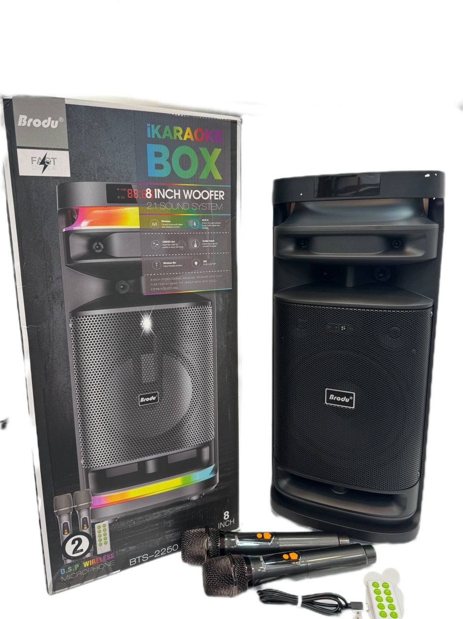 اسپیکر بلوتوثی قابل حمل برودو مدل BTS-2250