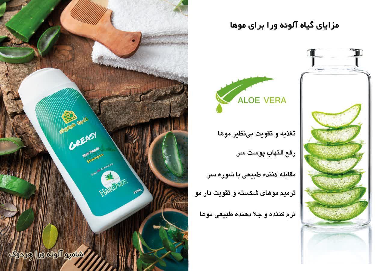 شامپو آلوئه ورا سنتی هردوک ۲۵۰ میل