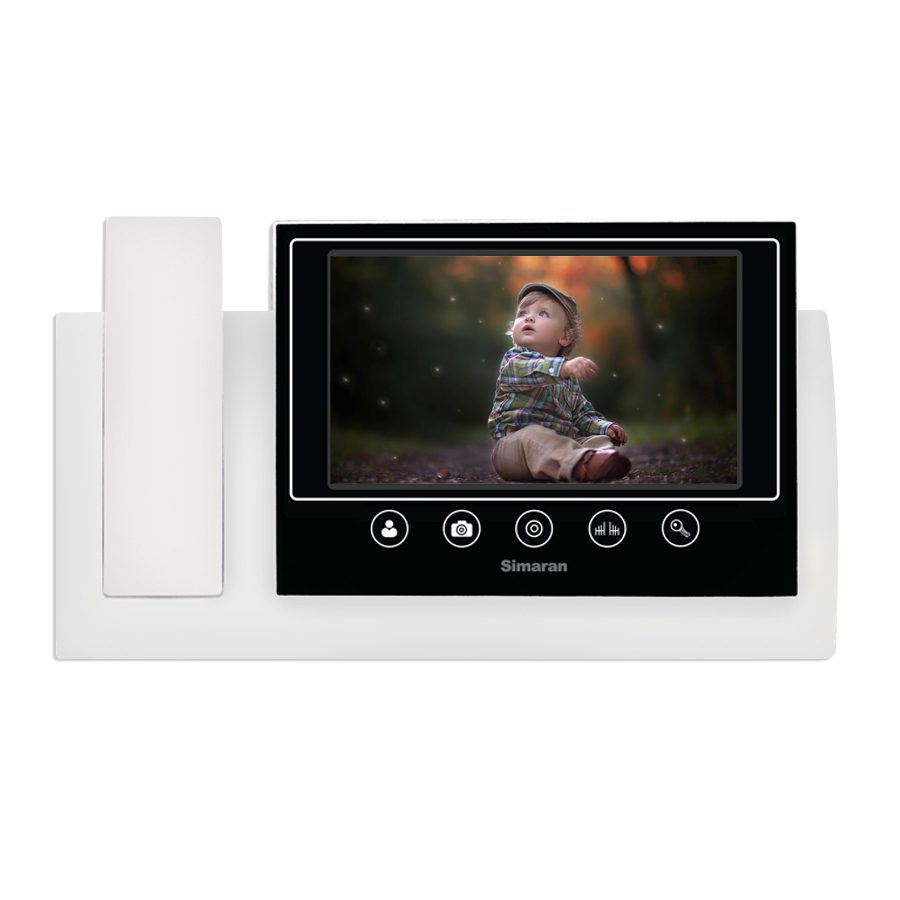 مانیتور رنگی 7 اینچ سیماران مدل 72TK (بدون حافظه)