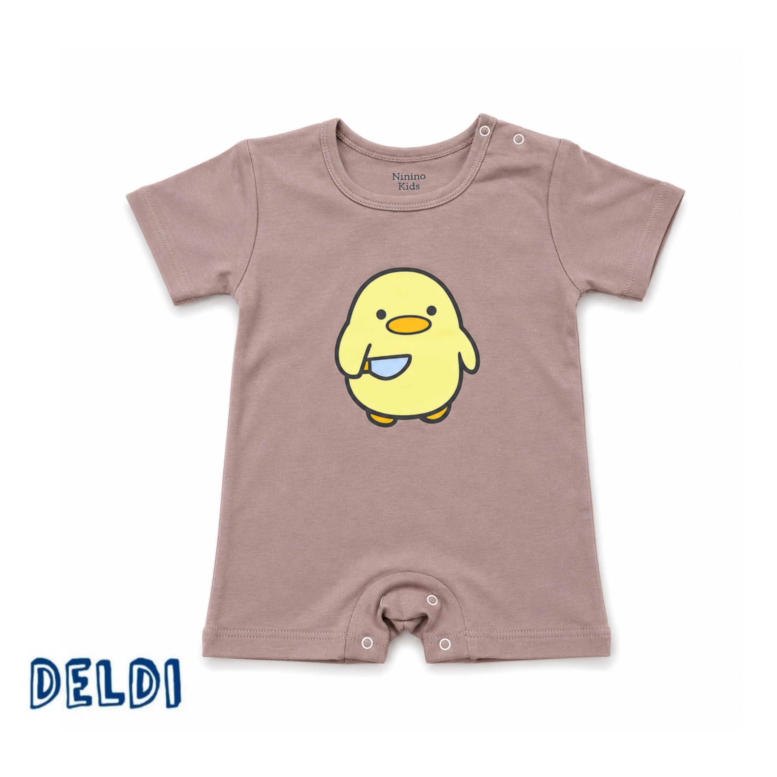 رامپر نوزادی Ninino Kids طرح جوجه فانتزی
