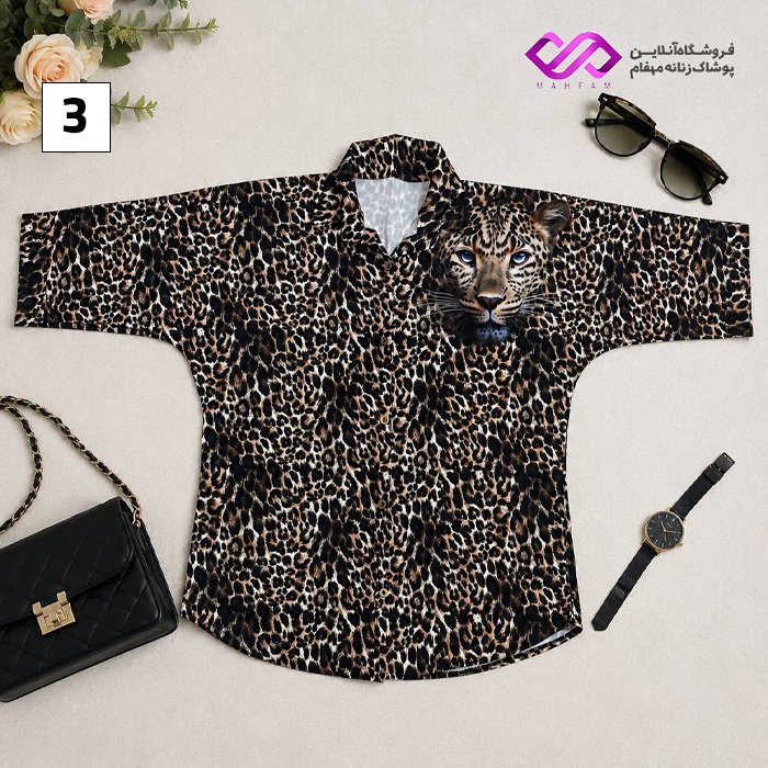 شومیز پلنگی زنانه - 3