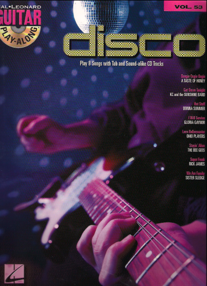 Guitar Play-Along Volume 53 – Disco