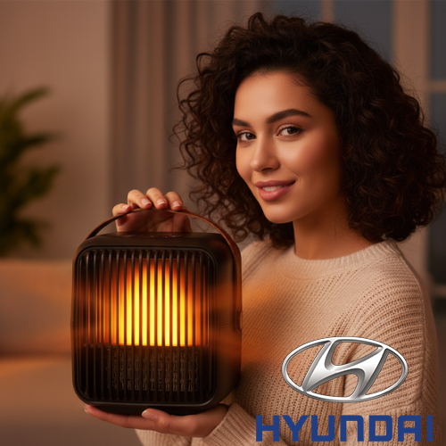 هیتر برقی سفری طرح شومینه هیوندای Hyundai مدل TVN21-005