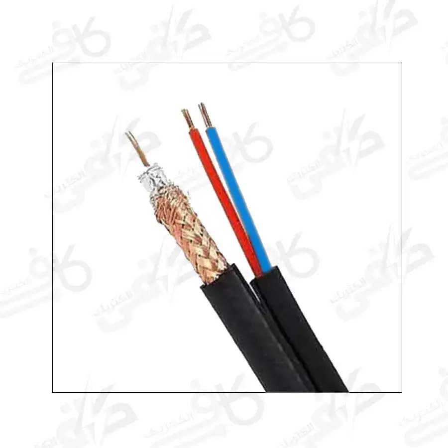 كابل تركیبی دوربین كرمان RG+2C