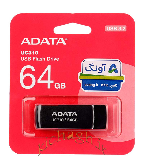 فلش مموریADATA UC310 BLACK 64GB