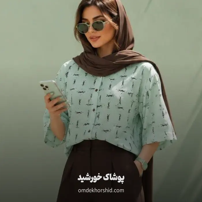 شومیز باکسی دلار