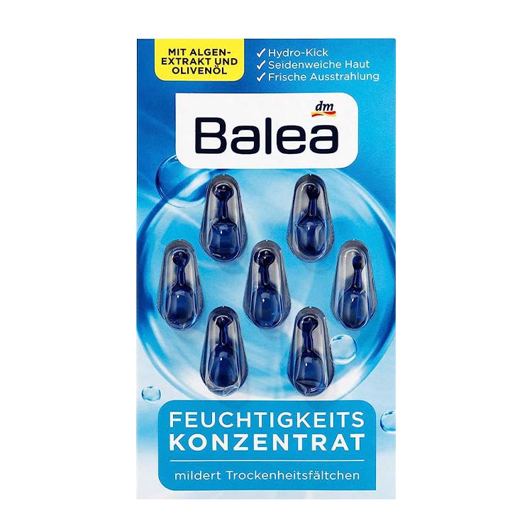 کپسول کنسانتره آبرسان پوست Balea مدل Feuchtigkeits