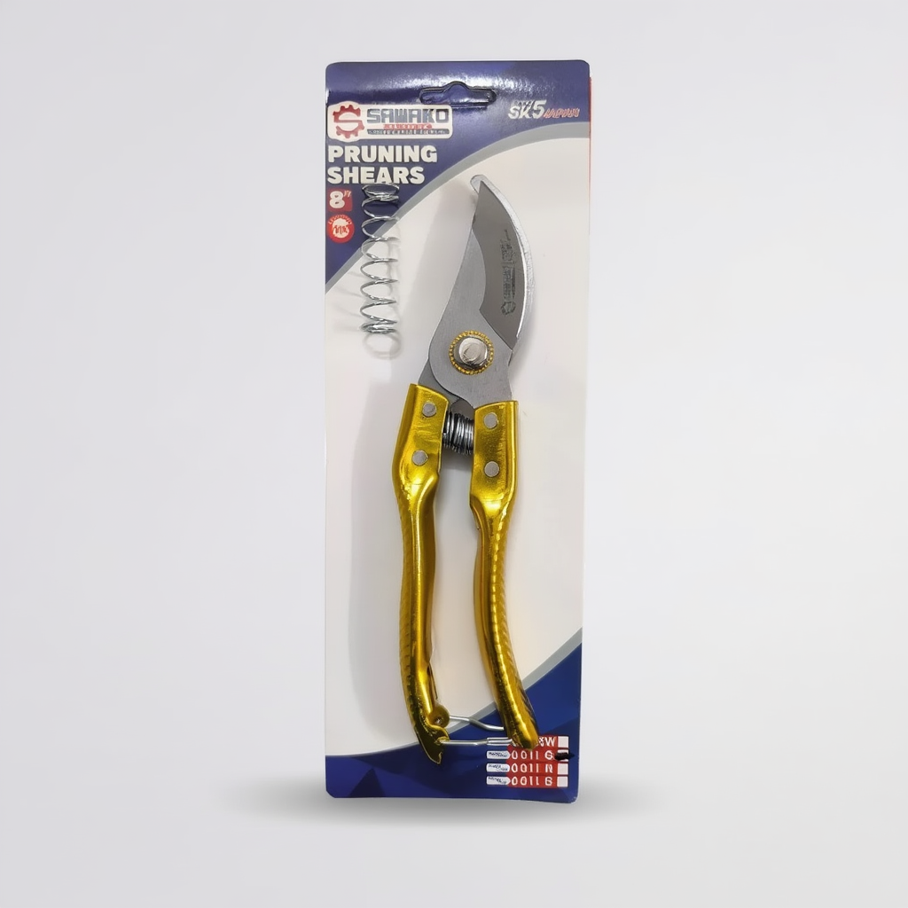 قیچی باغبانی فلزی دسته رنگی ساواکو (Savaco Pruning Shears)