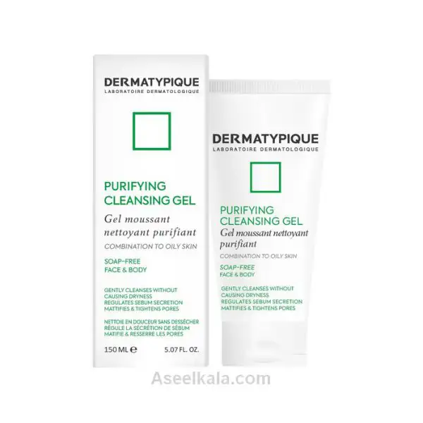 ژل شستشو صورت درماتیپیک Dermatypique پوست چرب حجم 150 میل