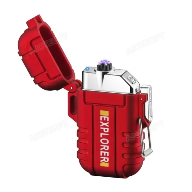 فندک شارژی مدل AJOTEQPT Double Arc Lighter AJ-F13