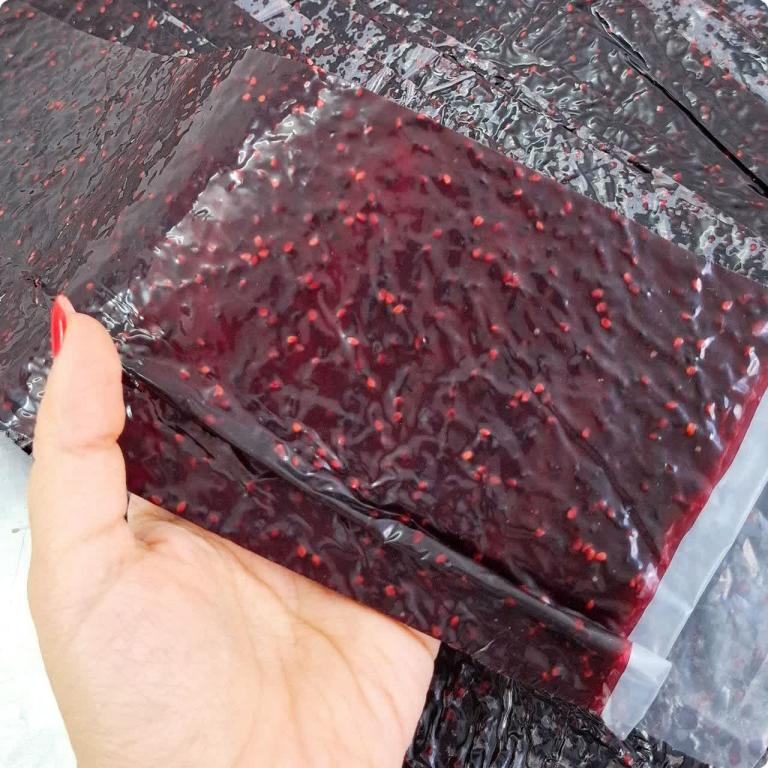لواشک شاتوت و انار ترش