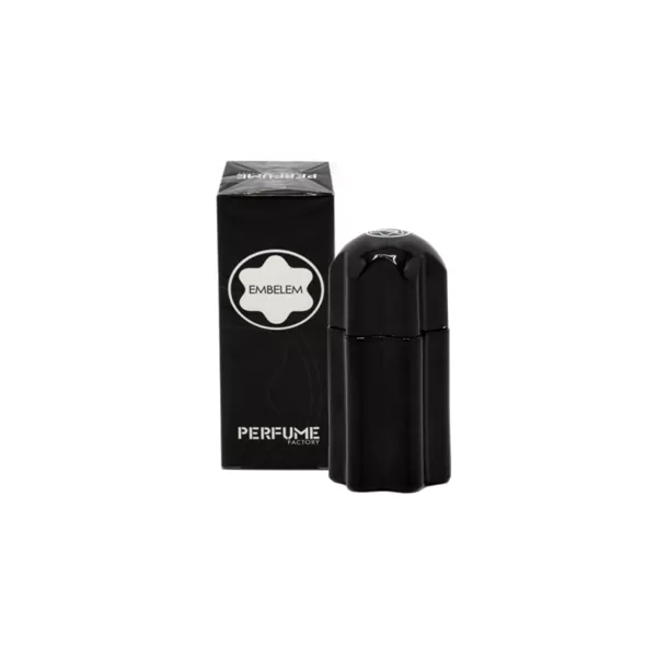 ادکلن مینیاتوری مردانه امبلم برند پرفیوم فکتوری حجم ۳۰ میل Emblem Perfume Factory