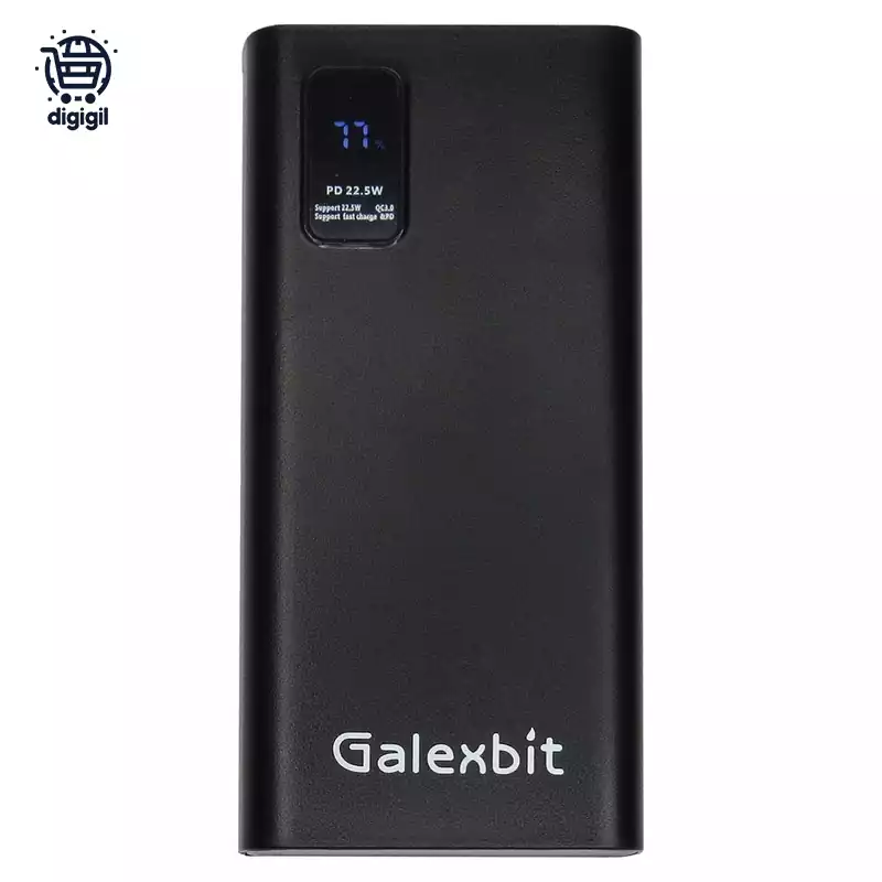 پاوربانک گلکسبیت مدل GP25 PD ظرفیت 20000 میلی آمپر ساعت