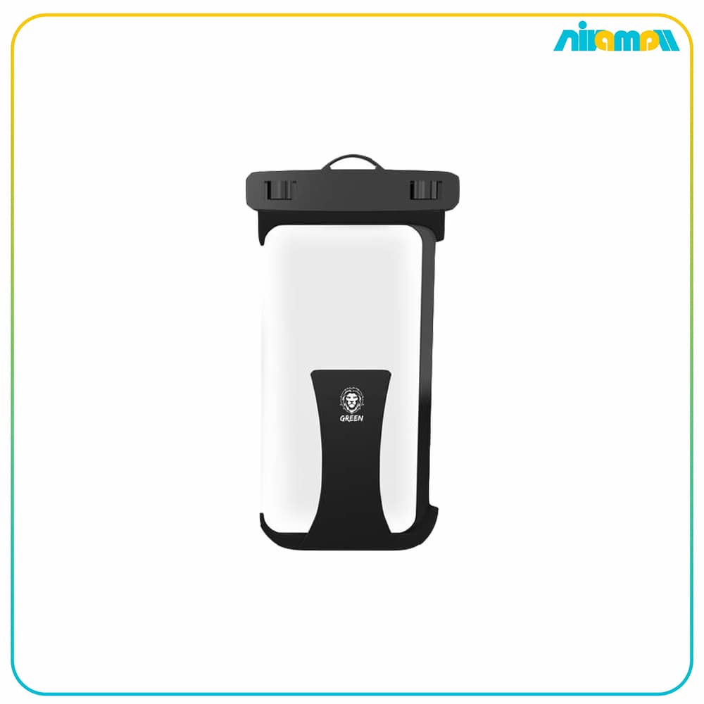 کاور محافظ ضد آب گرین لاین مدل Waterproof مناسب برای گوشی موبایل 8 اینچی