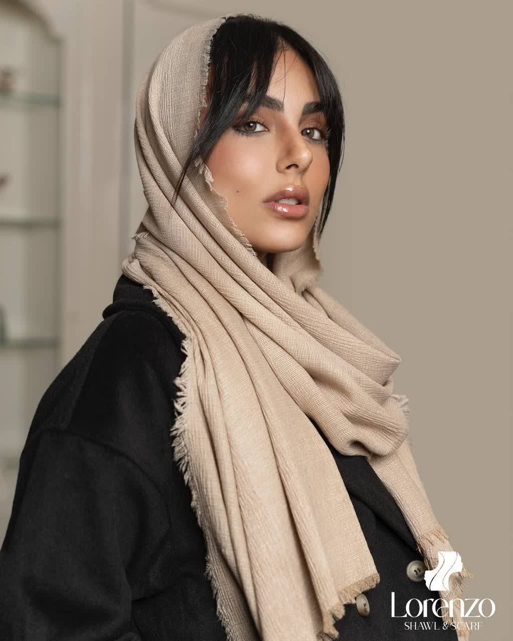 شال نخی پلیسه lavina