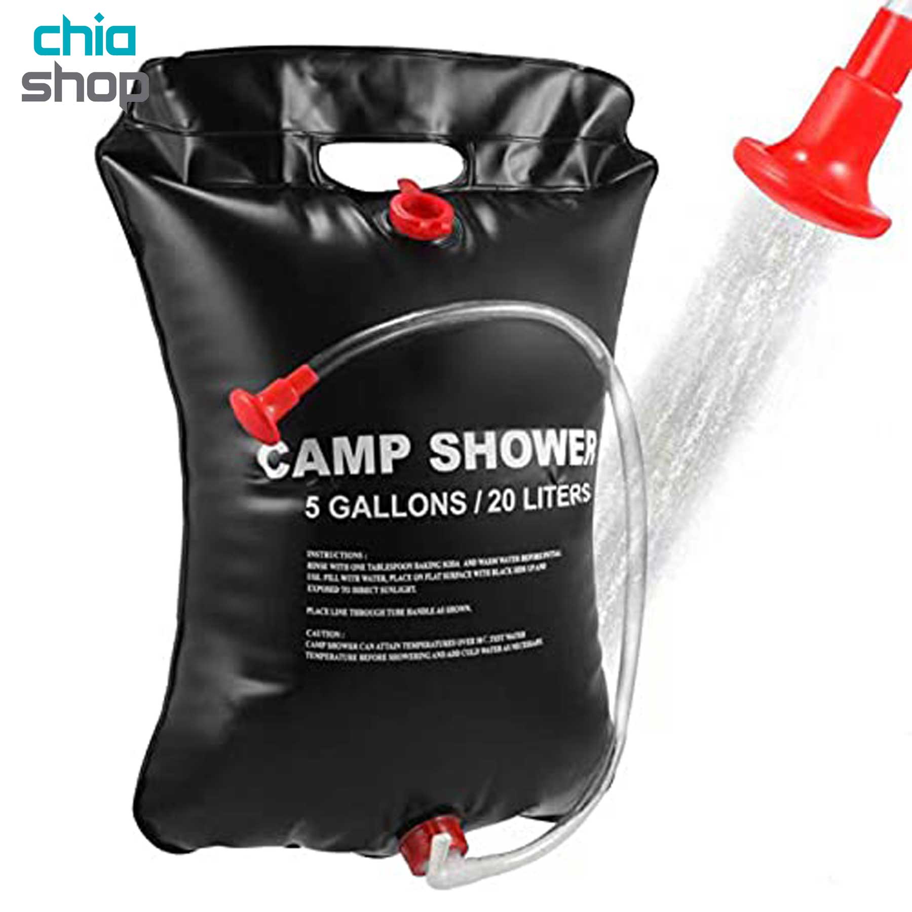 دوش سفری مدل Camp Shower ظرفیت 20 لیتر