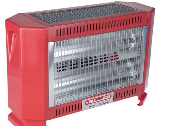 بخاری برفی 5 شعله اراسته فن دار 2200 وات