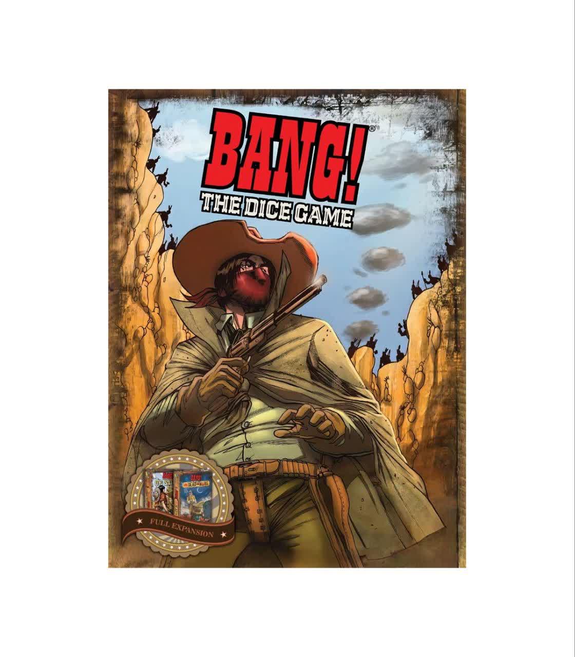 خرید و قیمت بازی فکری بنگ تاسی با افزونه Bang: Dice Game