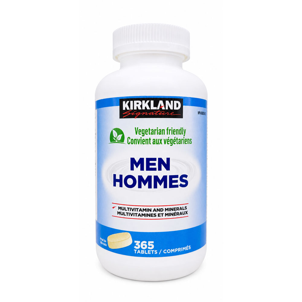 قرص مولتی ویتامین من هومس کرکلند سیگنیچر مناسب آقایان 365 عددی / Kirkland