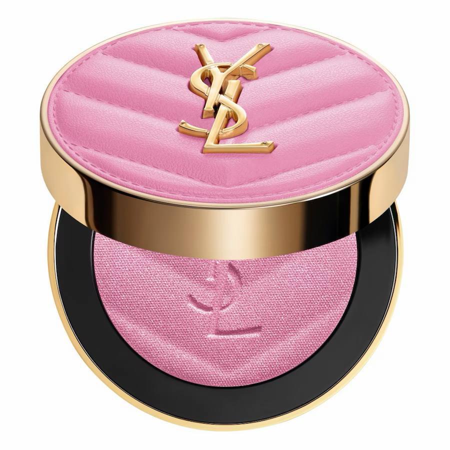 رژگونه میک می بلاش ایوسن لورن | Yves Saint Laurent Make Me Blush Bold Blurring Blush - 10 Stardust Love - bright fuchsia pink