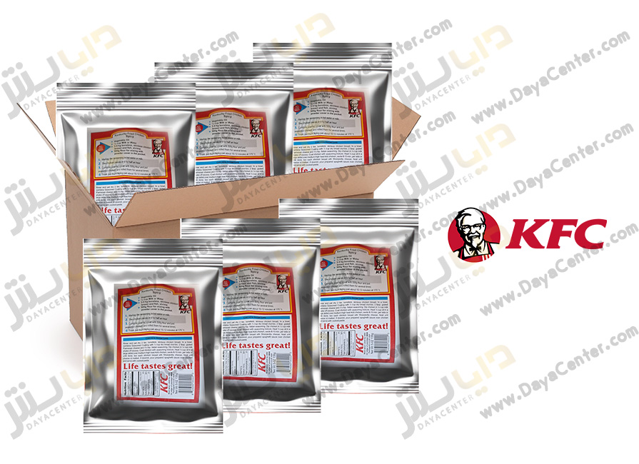 پودر سوخاری کی اف سی نرمال کارتن 25 عددی