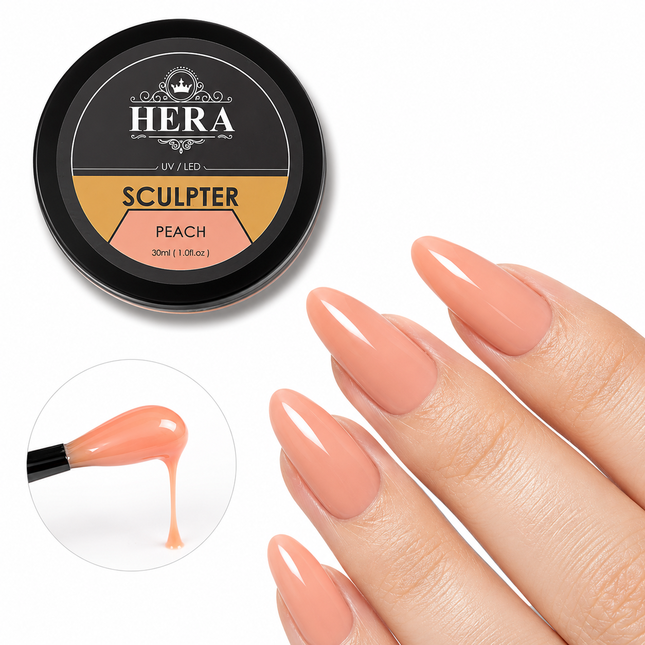 بیلدر ژل برند هرا رنگ PEACH