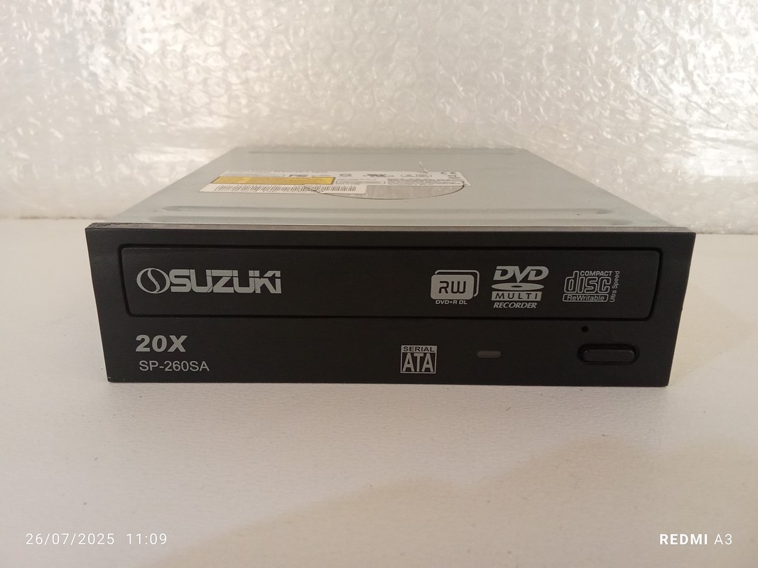 دی وی دی رایترSUZUKI مدلSP-260SA(استوک)
