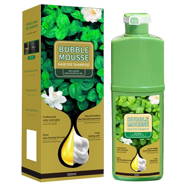 شامپو رنگ مو بابل مووس Bubble Mousse