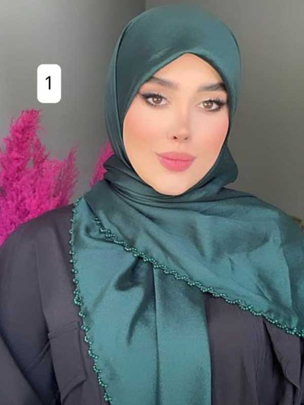 روسری جواهر دوزی شده کد ۳۶۸