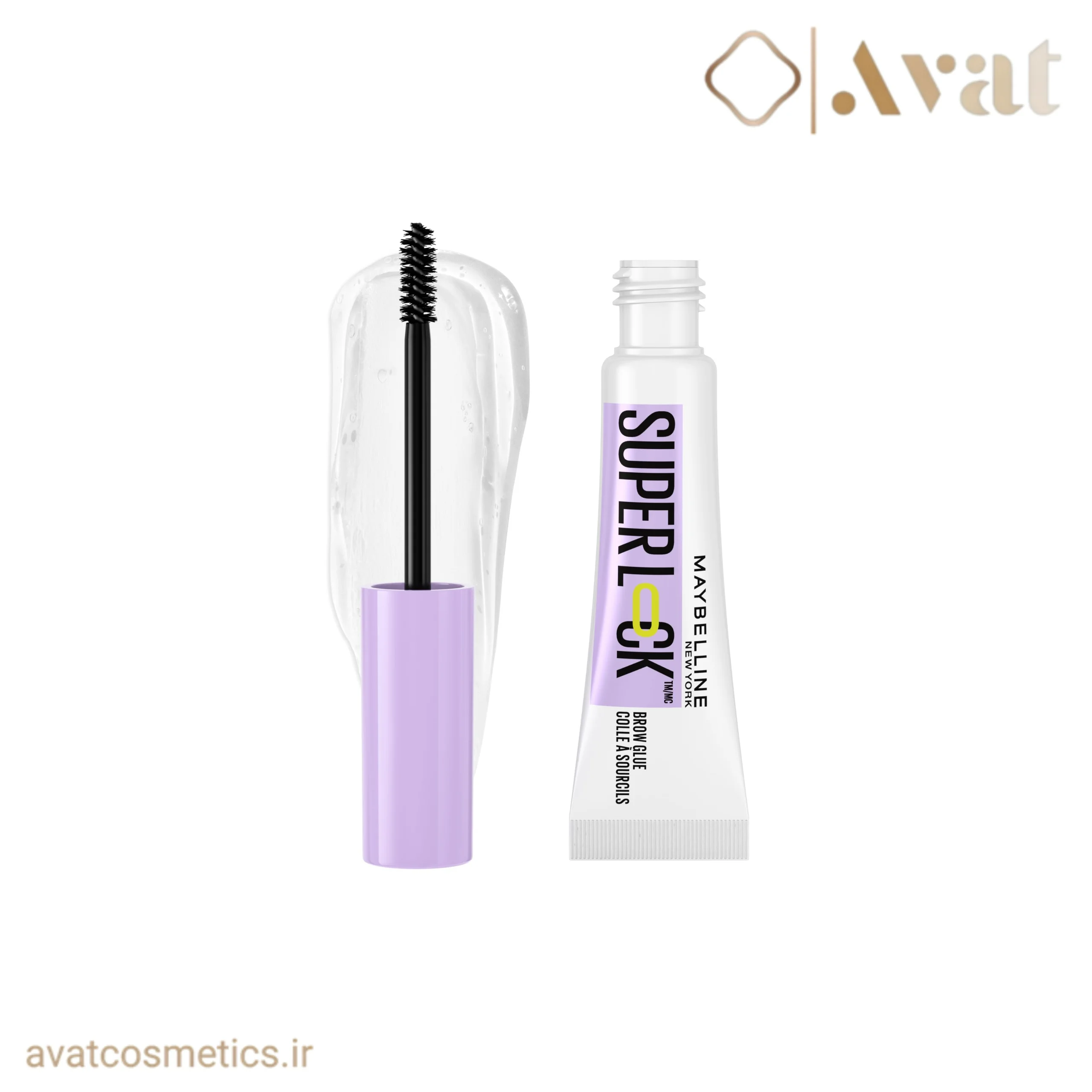 چسب ابرو سوپر لوک میبلین | MAYBELLINE Super Lock Brow Glue