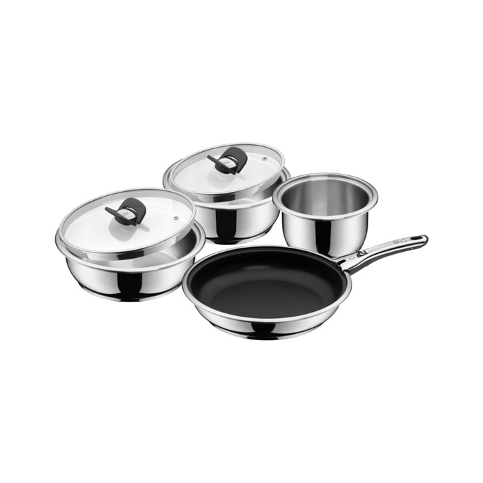 ست قابلمه کلیک 7 پارچه وی ام اف | WMF CLICK&SERVE COOKWARE