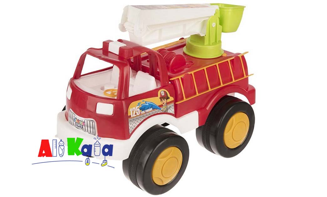 ماشین بازی آتش نشانی زرین تویز مدل Fire Truck A2