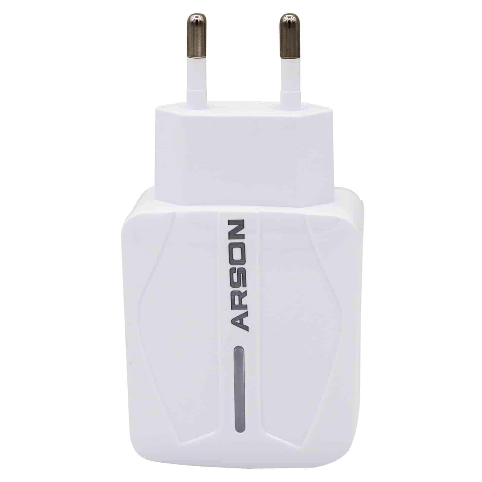 شارژر  دو خروجه fast آرسون مدل AN-QC24