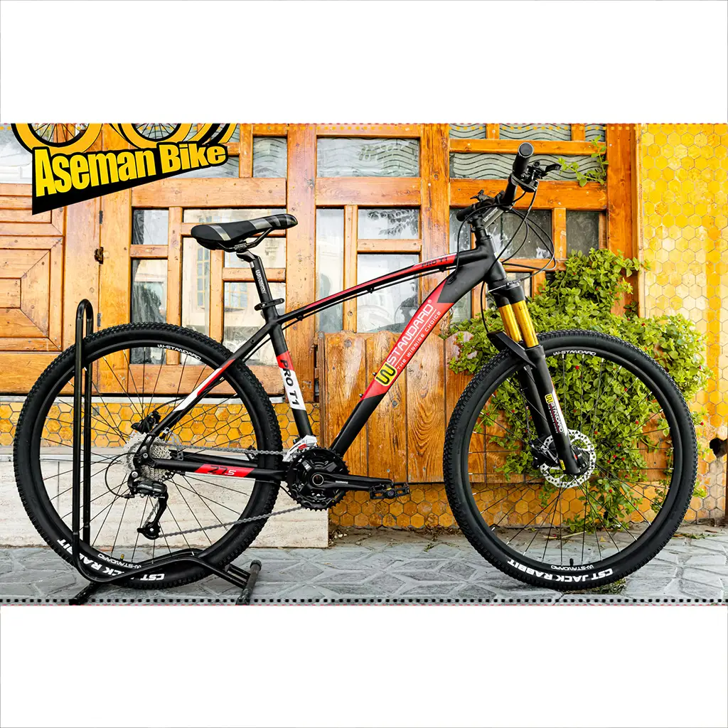 قیمت و خرید دوچرخه 27.5 WStandard Pro T1 دبلیو استاندارد سایز 27.5 پرو تی وان 27 دنده دوشاخ بادی توپی بلبرینگی