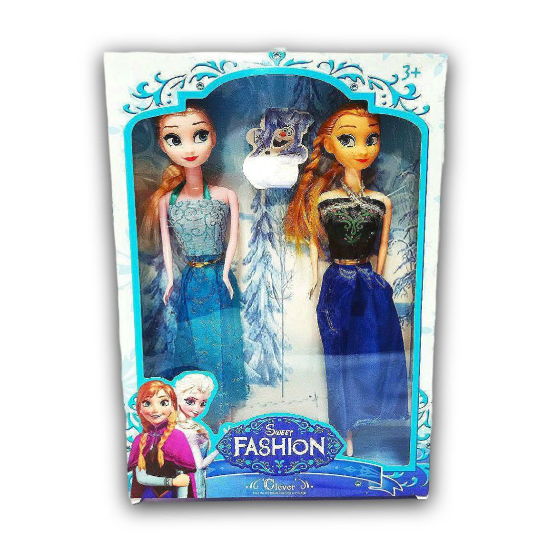 عروسک فروزن Frozen سایز بزرگ پکیج 2عددی