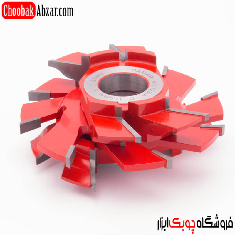 توپی فرز فاق و زبانه ابرویی دامار کد DMART123