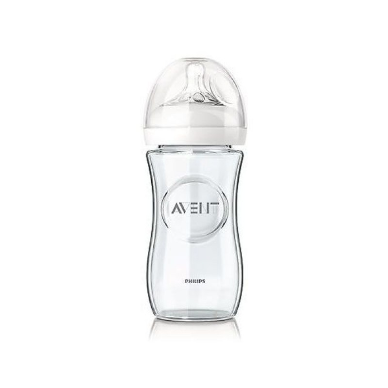 شیشه شیر پیرکس اونت ظرفیت 240 میلی لیتر فیلیپس نچرال avent philips natural