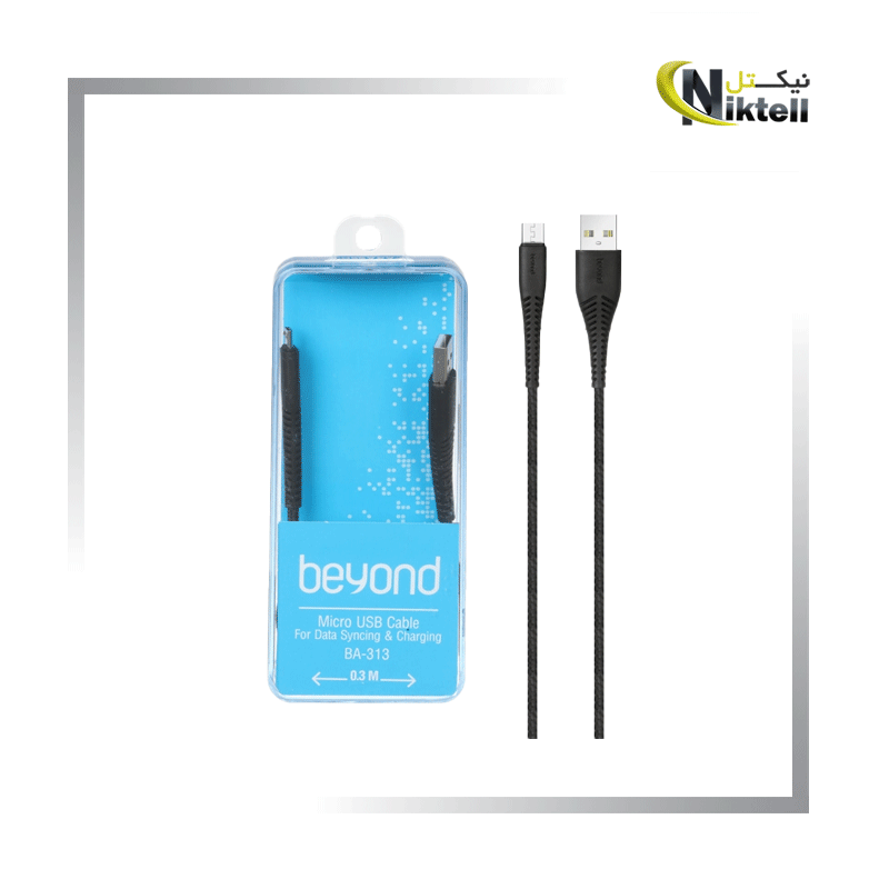 کابل پاوربانک USB به میکرو بیاند مدل Beyond BA313