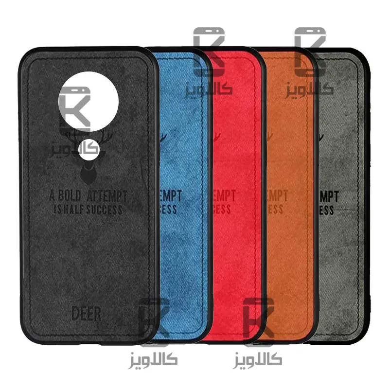 قاب پارچه ای گوشی Nokia 3.4 مدل گوزنی