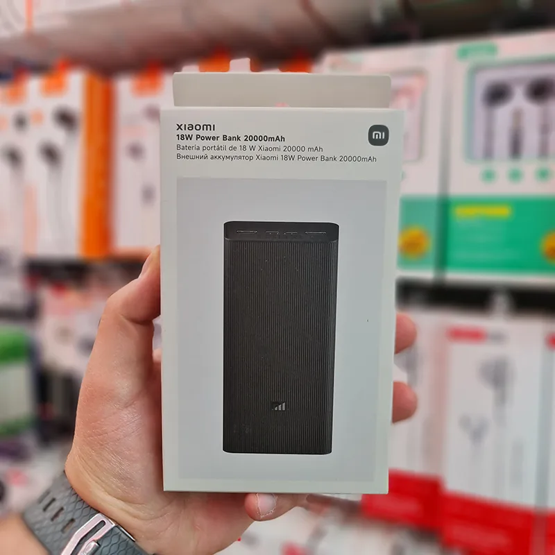 پاوربانک 20000میلی آمپر شیاومی(Xiaomi)مدل PB2018ZM