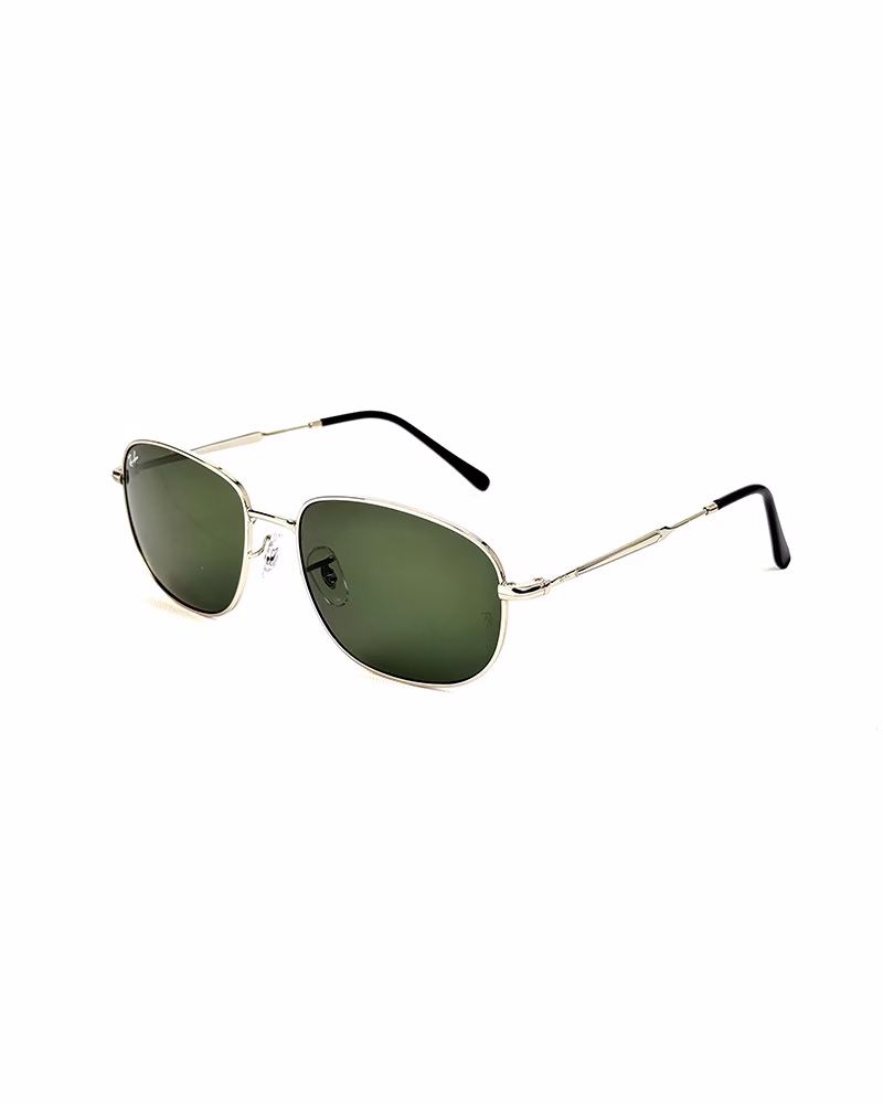 عينک آفتابی اورجينال اسپرت ريبن مدلRayBanRB3754 - فريم نقره اي عدسي سبز