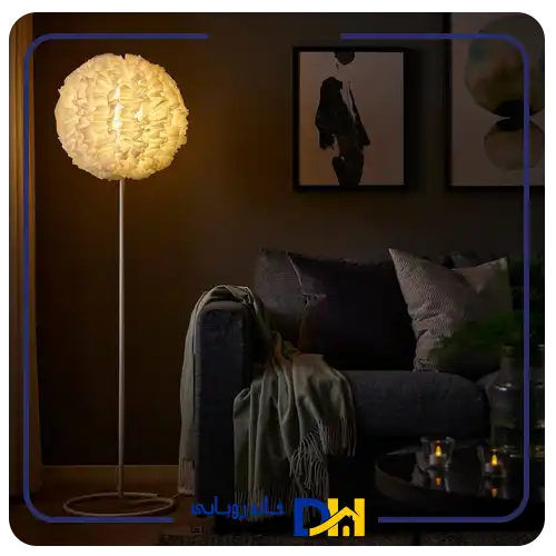 آباژور ایستاده طرح گل ایکیا VINDKAST