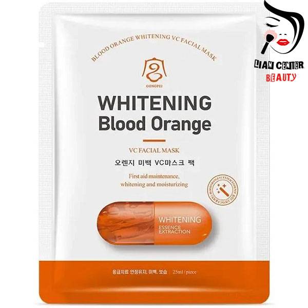 ماسک  ورقه ای ویتامین C با عصاره پرتقال خونی گانگ پی GONGPEI