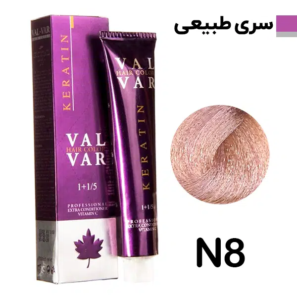 رنگ مو وال وار بلوند خیلی روشن سری طبیعی شماره N8