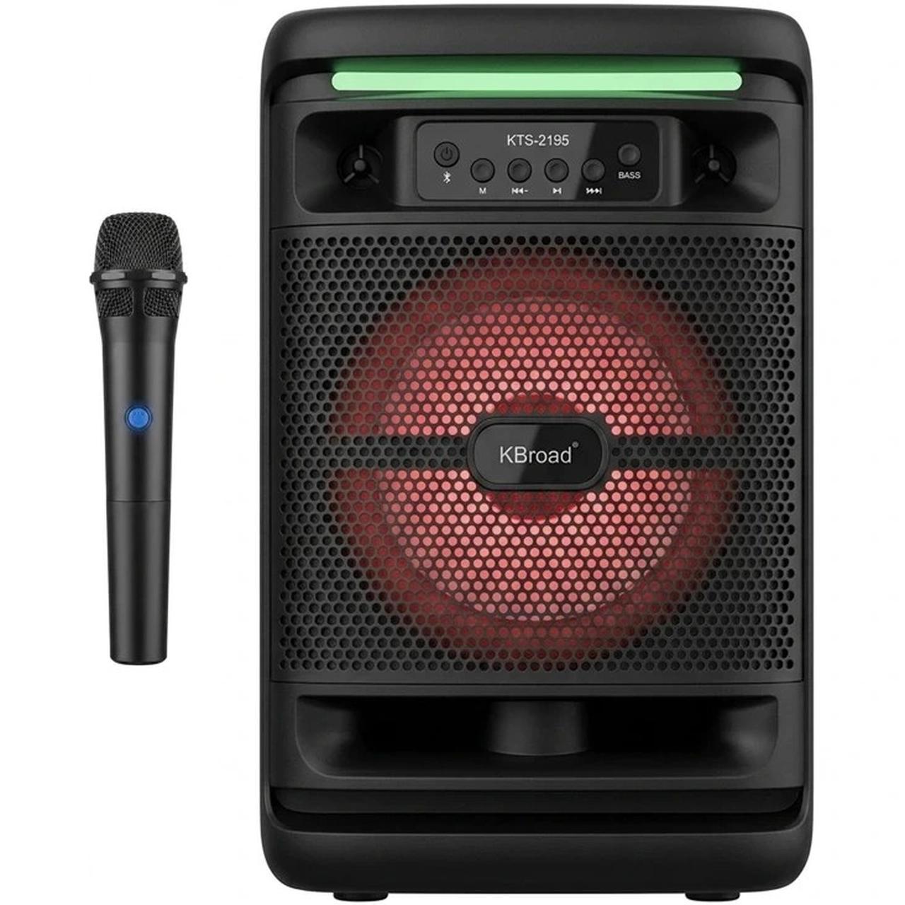 اسپیکر بی سیم BIG SOUND مدل KTS-2195 - مشکی - ASP