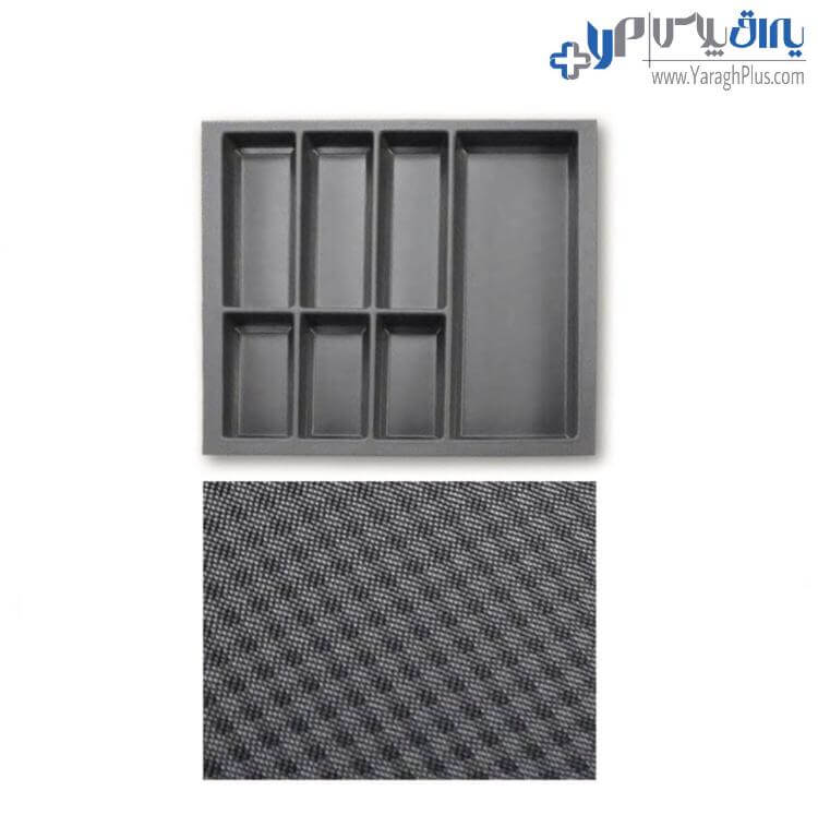 جای قاشق و چنگال PVC مدل کریستال فانتونی O111- O112 - O113