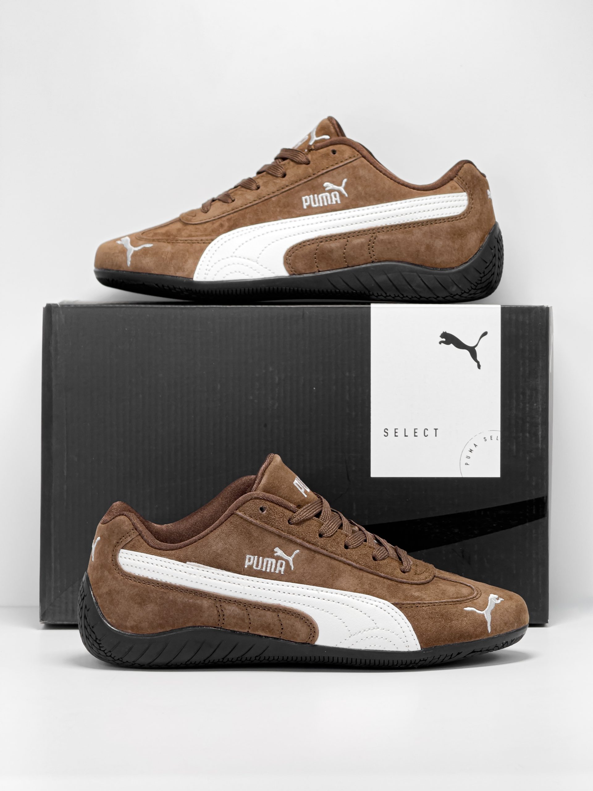 کفش پوما اسپیدکت قهوه ای | Puma Speedcat Brown
