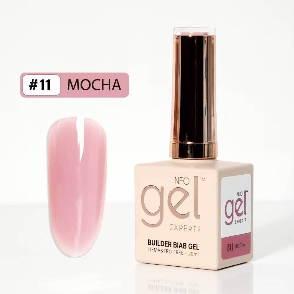 بیلدر ژل فرچه ای نئوژل رنگ موکا - کد 11 Mocha